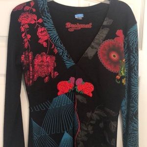 Desigual long sleeve dress